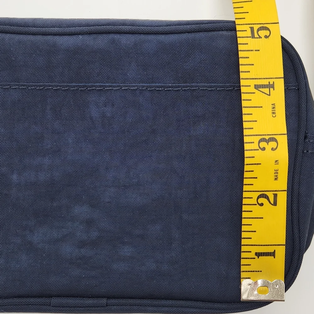 Kipling Dee II Navy Crossbody Bag with BagCharm –Excellent Condition